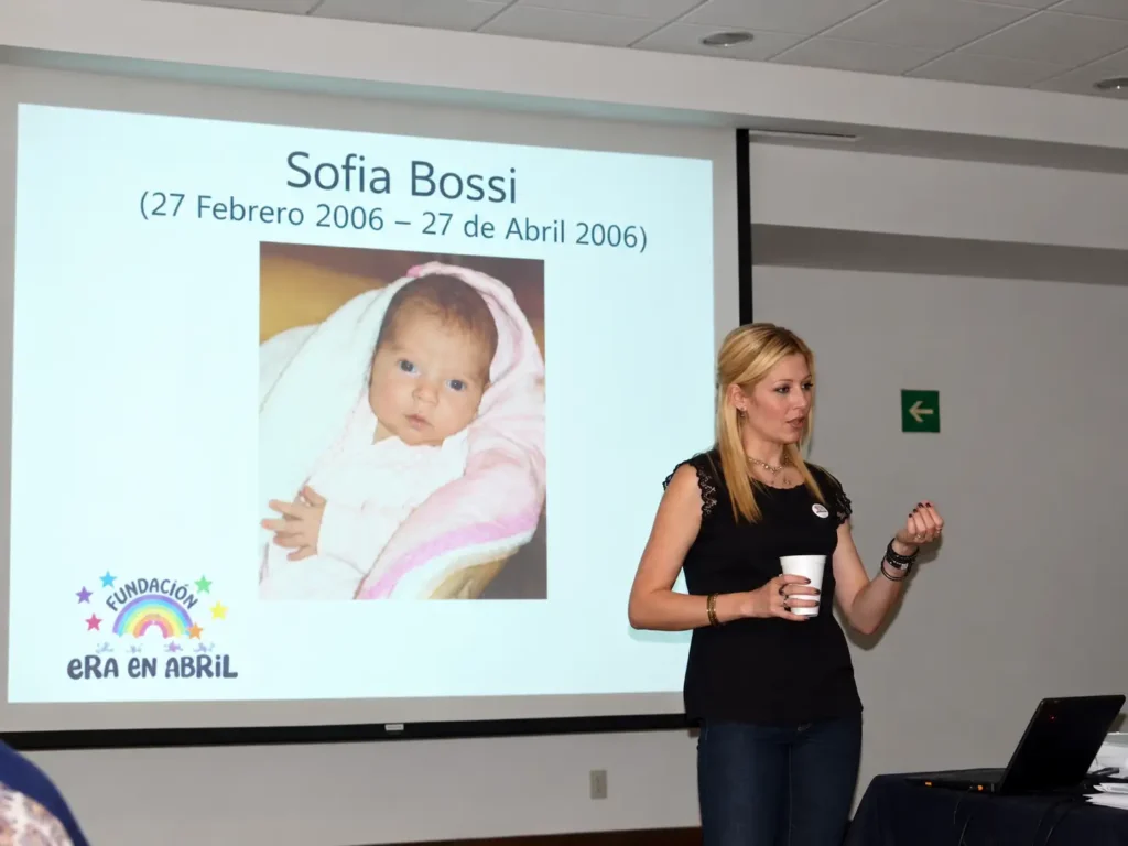 Jessica en conferencia